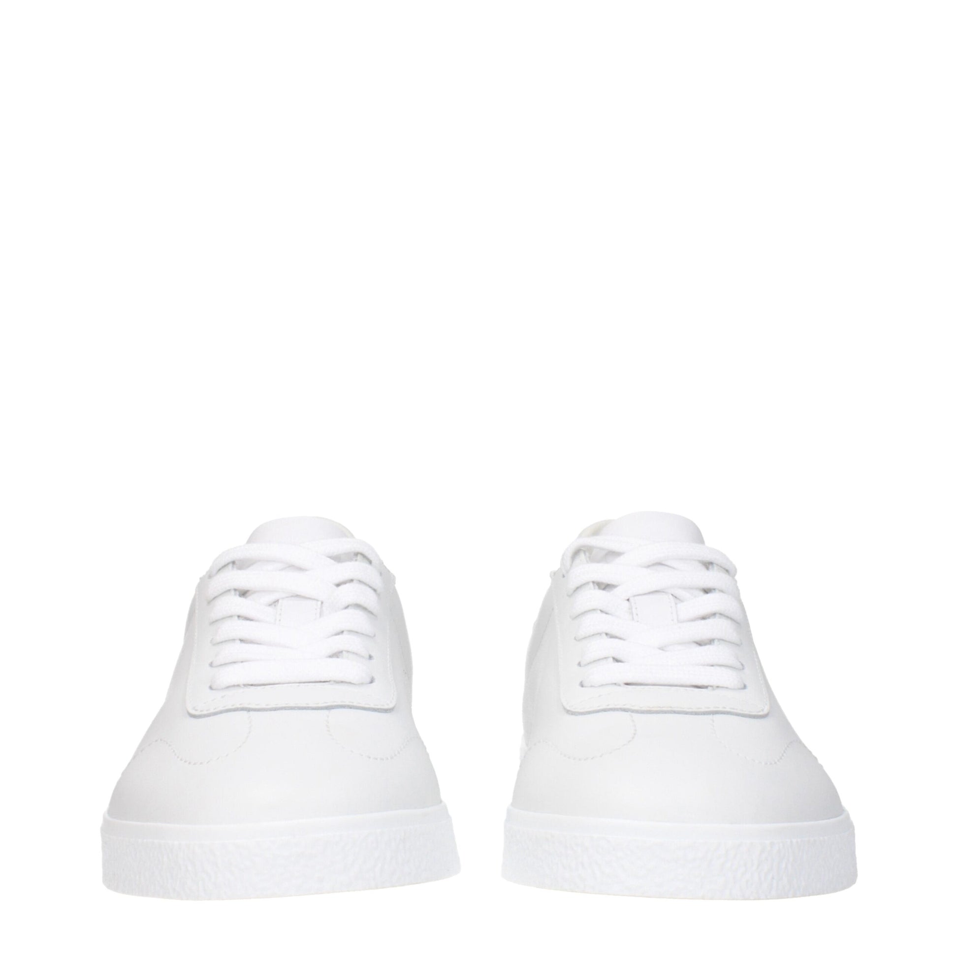 Sneakers Givenchy Low Top Bianche in Pelle con Logo Laterale e Chiusura Lacci