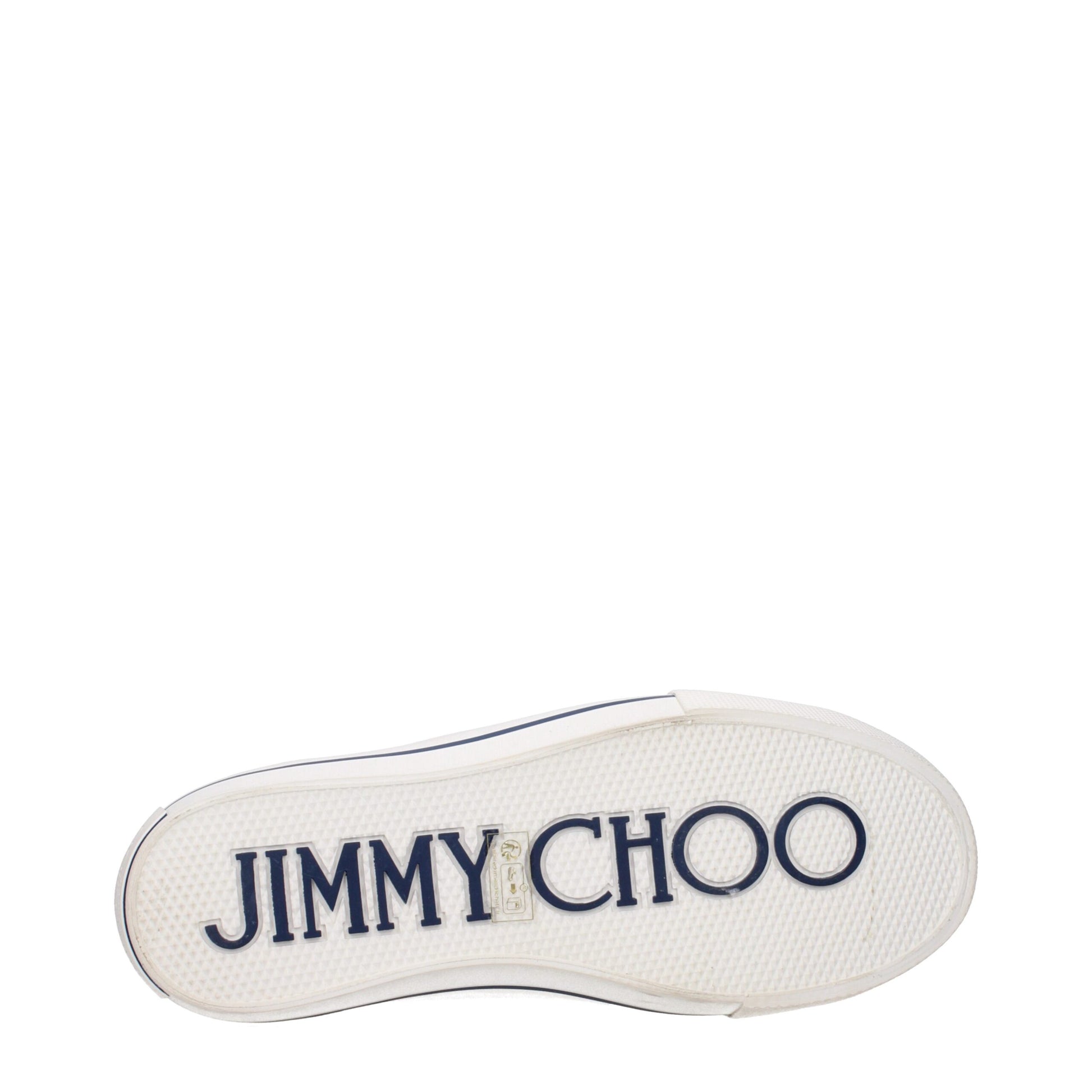 Sneakers Jimmy Choo FENIX LOW in Tessuto Denim Beige Misto