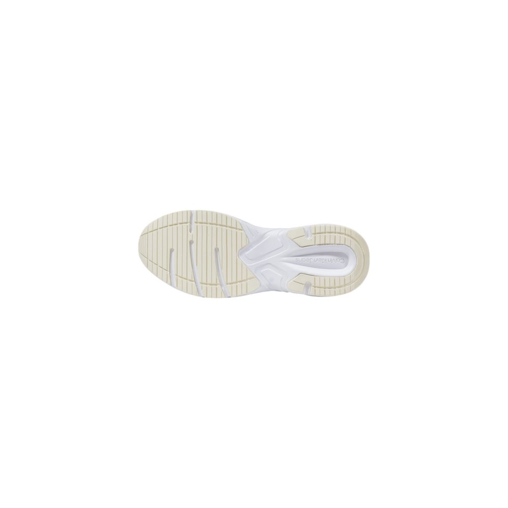 Sneakers Low Top Calvin Klein Jeans RETRO TENNIS in Ecopelle Grigia