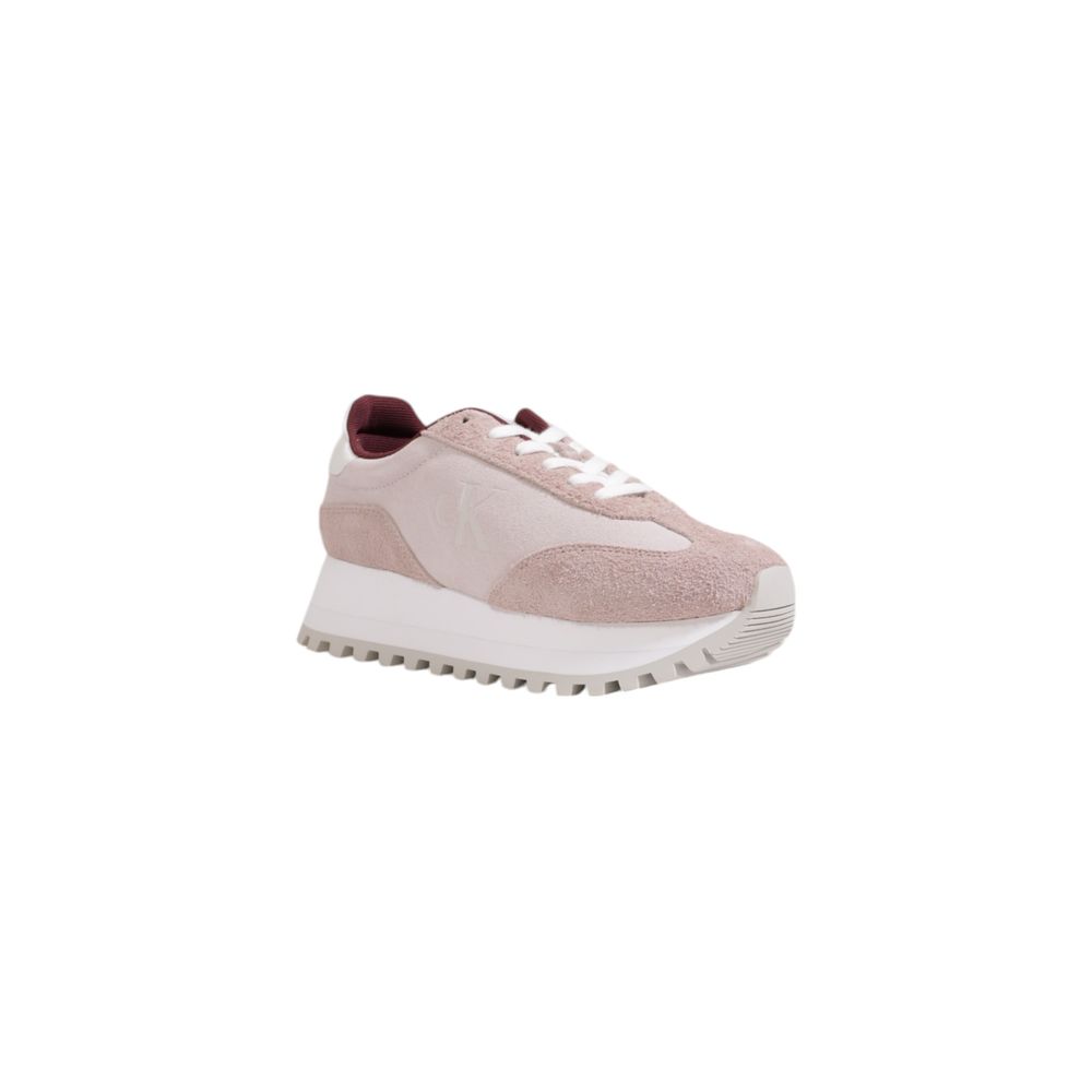 Sneakers Low Top Calvin Klein RUNNER LACEUP in Pelle Viola