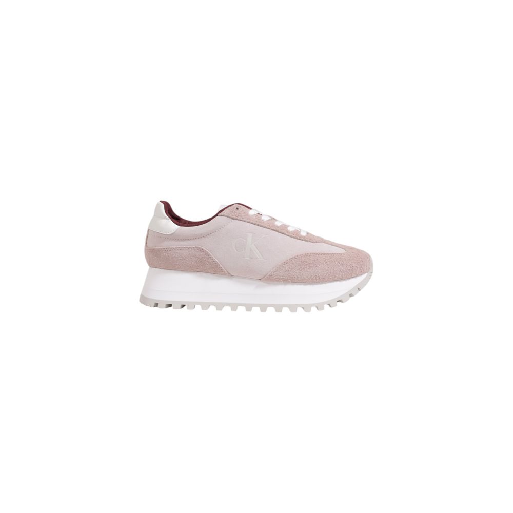 Sneakers Low Top Calvin Klein RUNNER LACEUP in Pelle Viola
