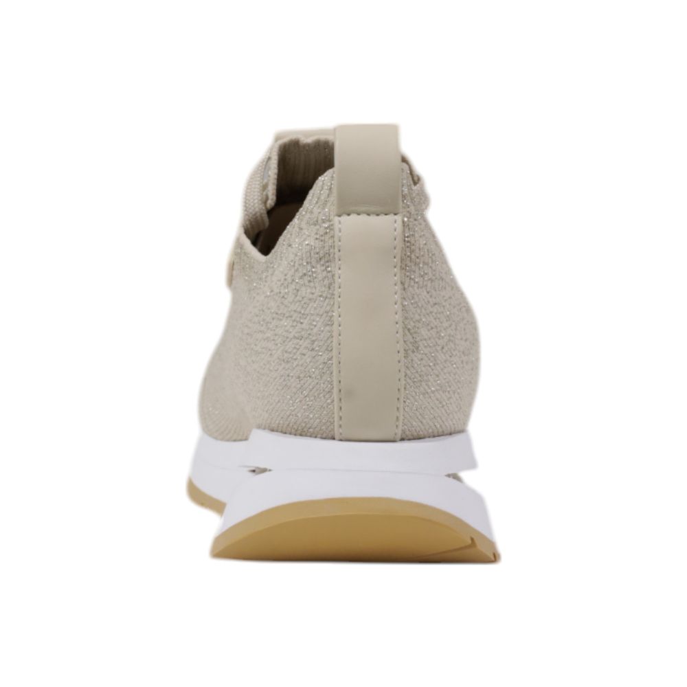 Sneakers Low-Top Guess ESTI Slip-On in Poliestere Beige