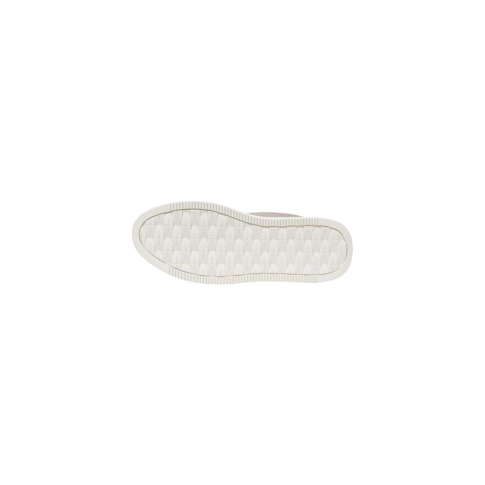 Sneakers Platform Calvin Klein Jeans BOLD FLATF in Cotone Riciclato Beige