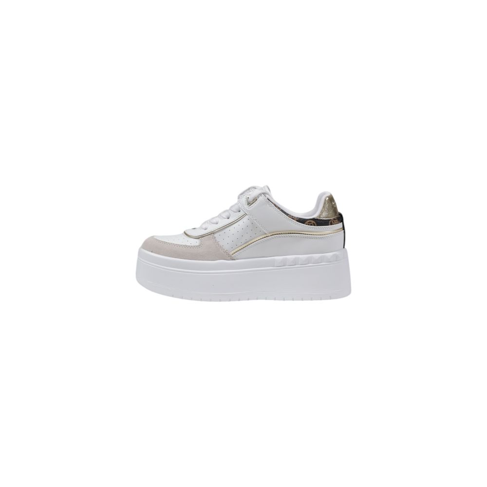 Sneakers Platform Guess RIDGEE Low-Top in Poliuretano Bianco