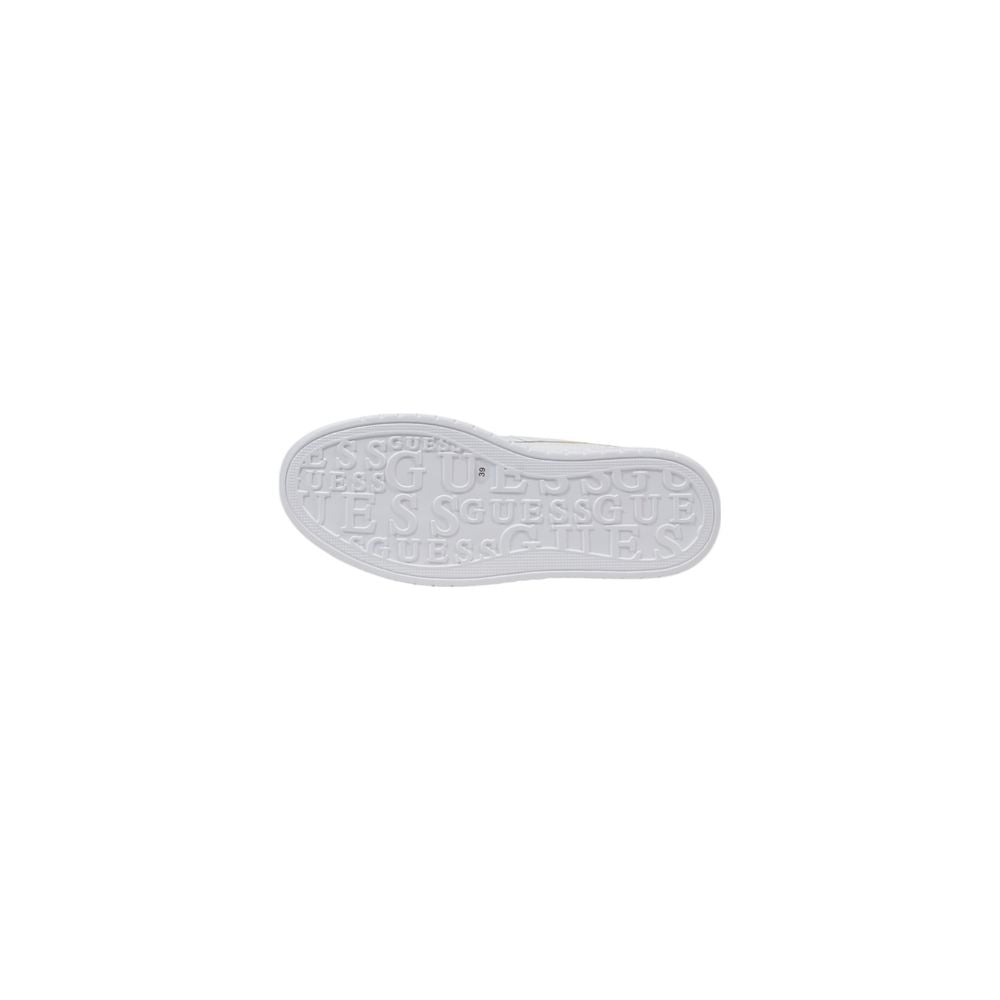 Sneakers Platform Guess RIDGEE Low-Top in Poliuretano Bianco