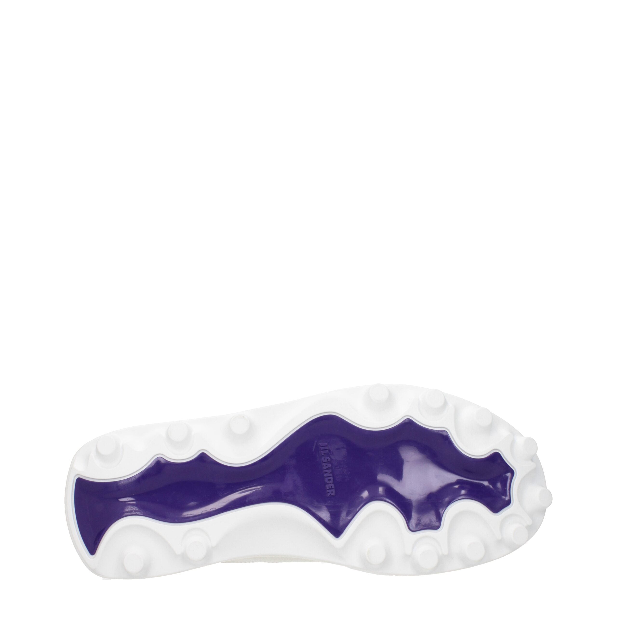 Sneakers Platform Jil Sander in Pelle Bianca Tacco 6 cm