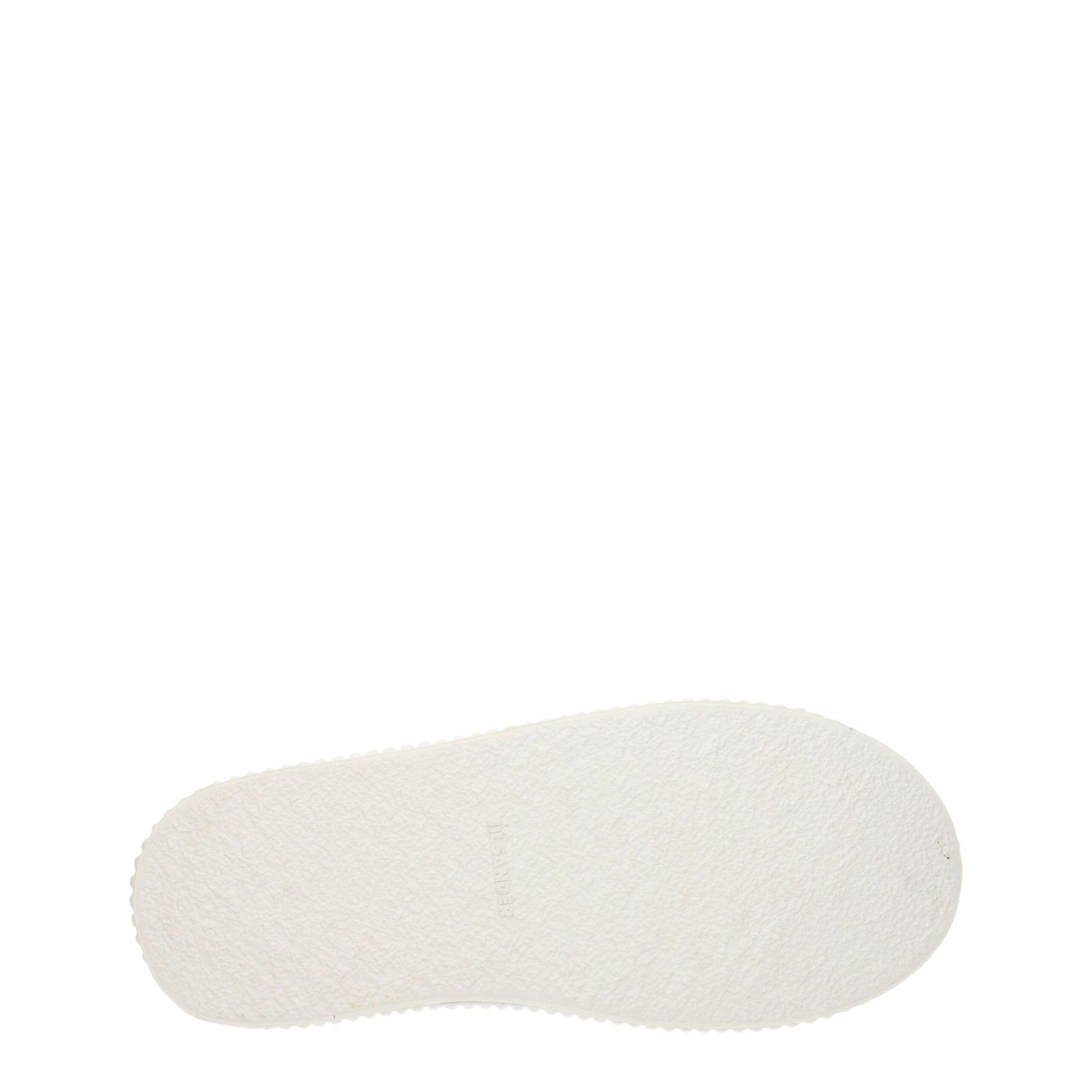 Sneakers Platform Jil Sander in Tessuto Bianco