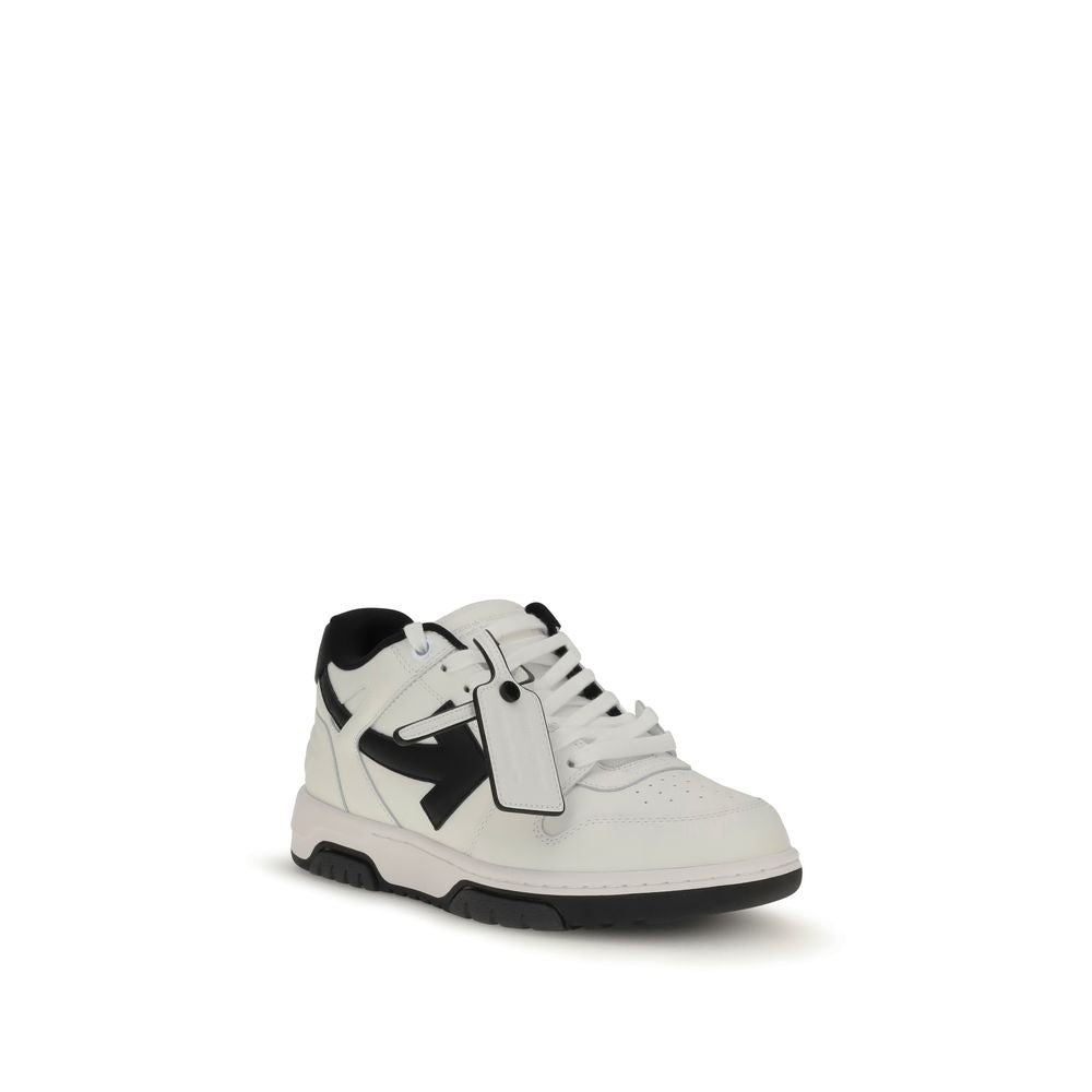 Sneakers Uomo Off-White Out Of Office Bianche in Pelle AW25