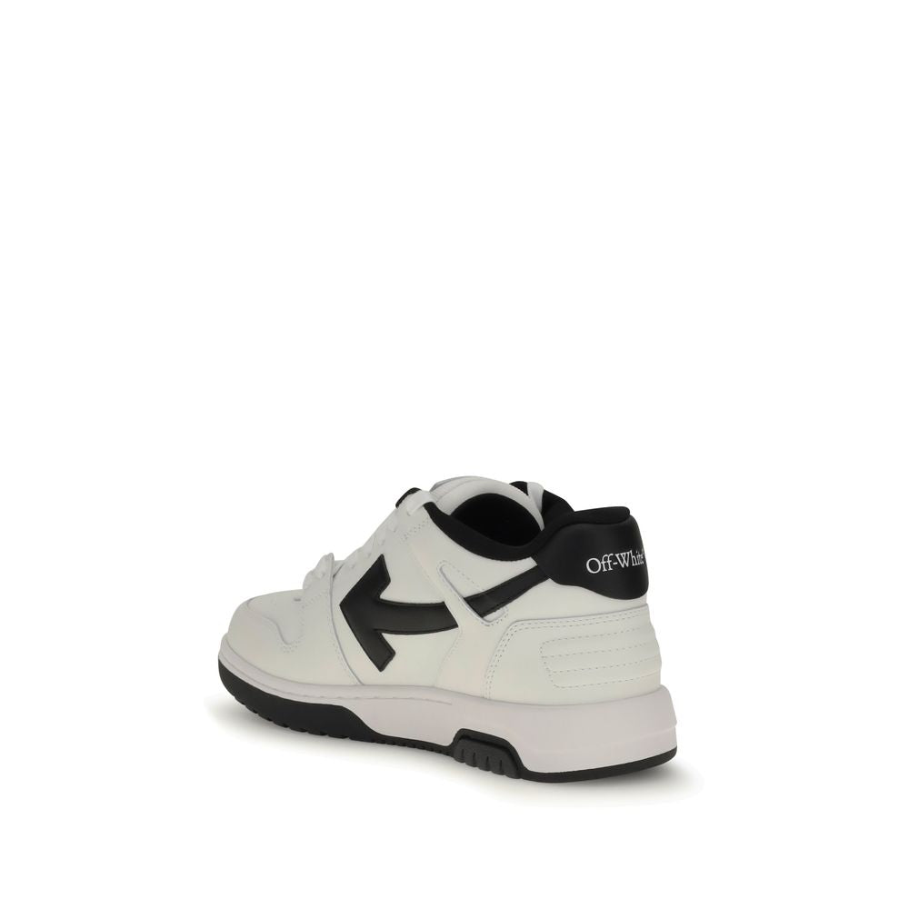 Sneakers Uomo Off-White Out Of Office Bianche in Pelle AW25