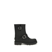 Stivali da Pioggia Jimmy Choo TPU Neri con Fibbie
