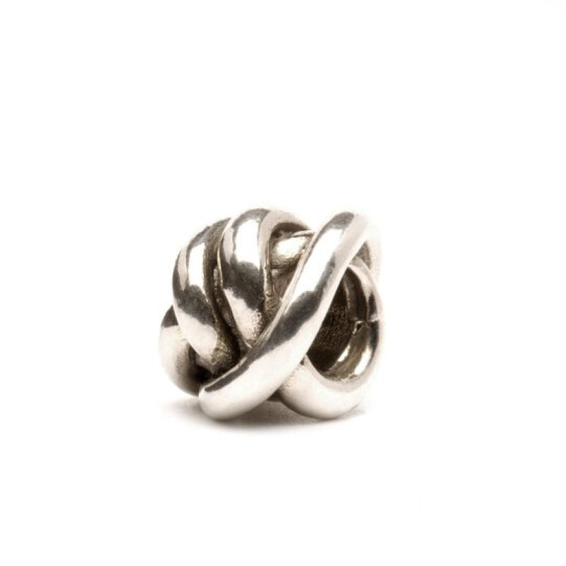 Trollbeads TAGBE-10049 "Lotus Flower" Silver Bead
