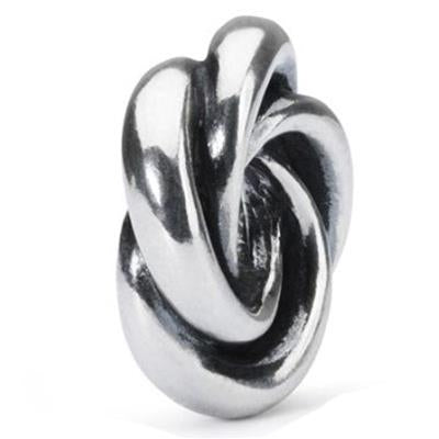 Trollbeads TAGBE-30141 "Symbol of Strength" Silver Bead
