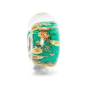 Trollbeads Glass Bead "Blue Wildflowers" TGLBE-10178