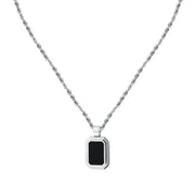 Trussardi T-Leather Men's Necklace Tjaxz15