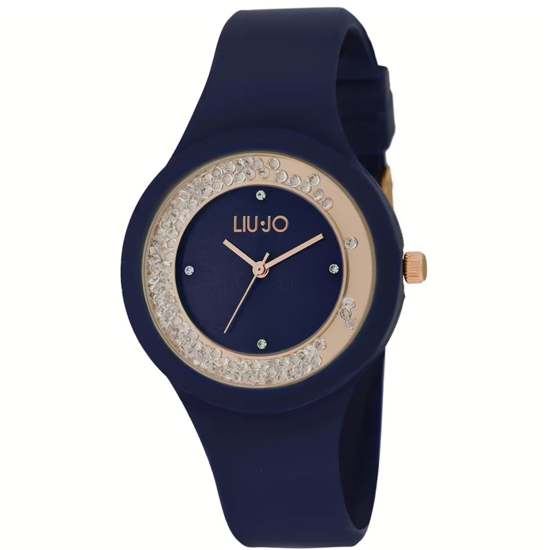 Liu Jo Women's Watch TLJ1761 Rose Gold Crystals