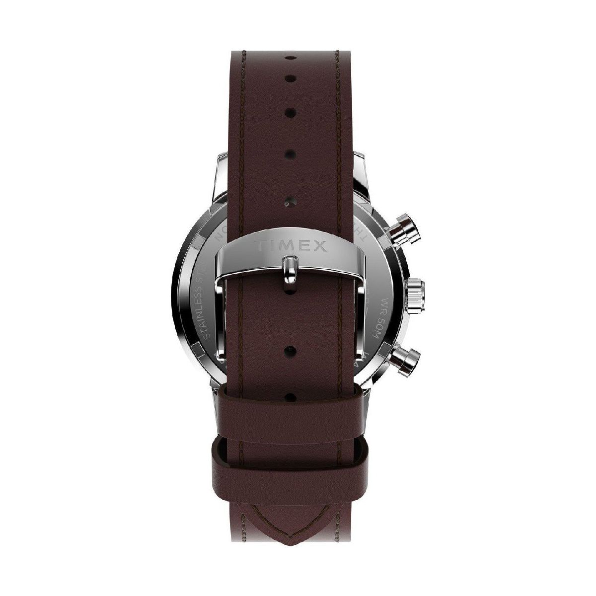 Timex TW2W10200 Women's Square Steel Solo Tempo Watch