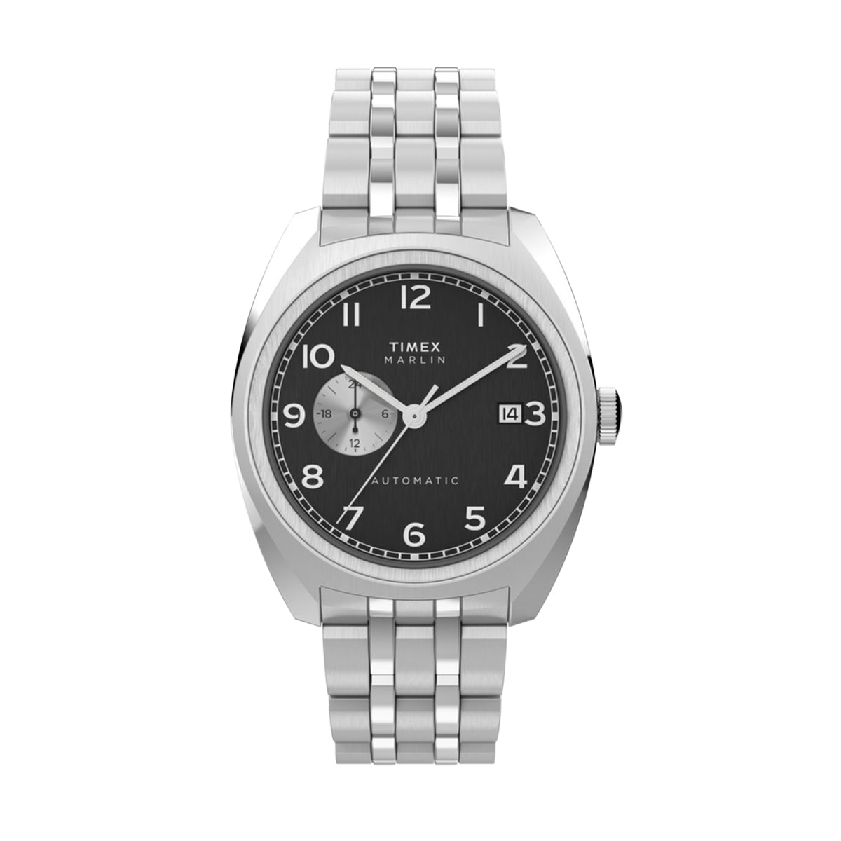 Timex Waterbury TW2W58800 Black Steel Indiglo