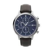 Timex Expedition TW2W76200A Indigo Leather Only Time
