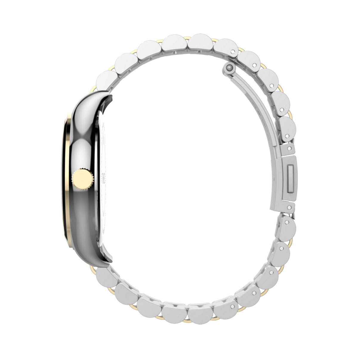 Timex TW2W85500 Women's Blue Leather Solo Tempo Watch