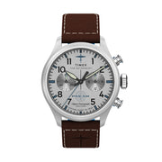 Timex TW2Y38700 Women's White Steel Solo Tempo Watch