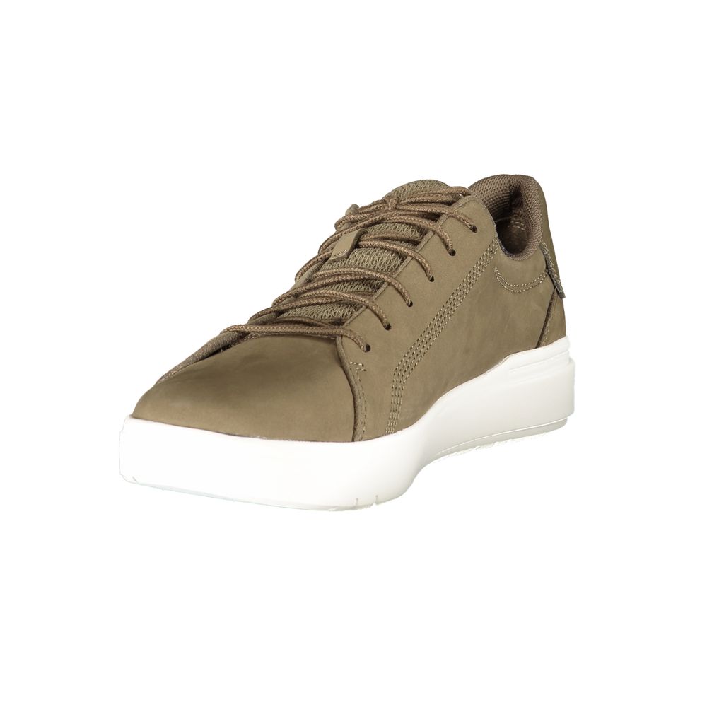 Timberland Green Leather Men Sneaker
