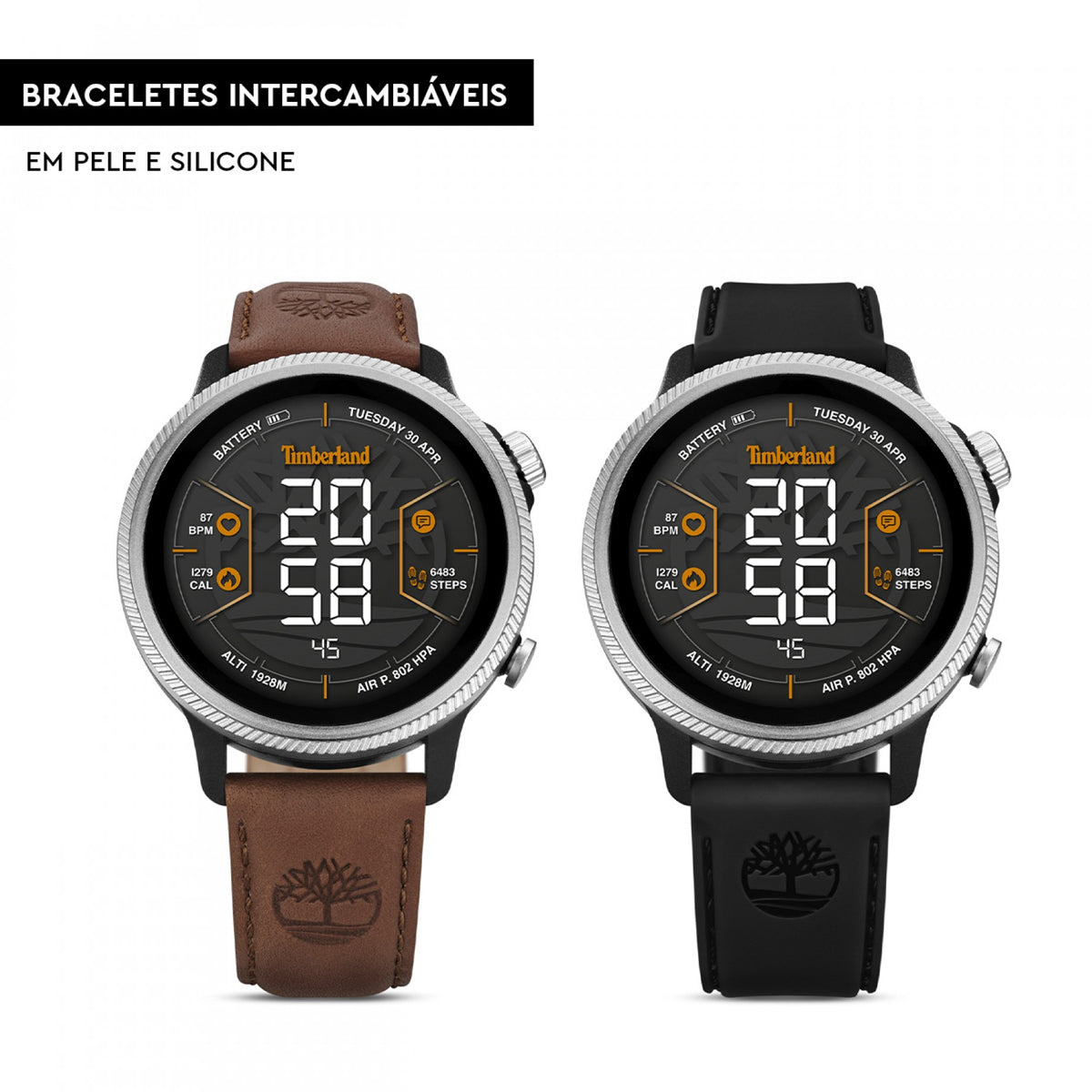 Timberland Multifunzione TDIGB0064501-SET Acciaio Nero
