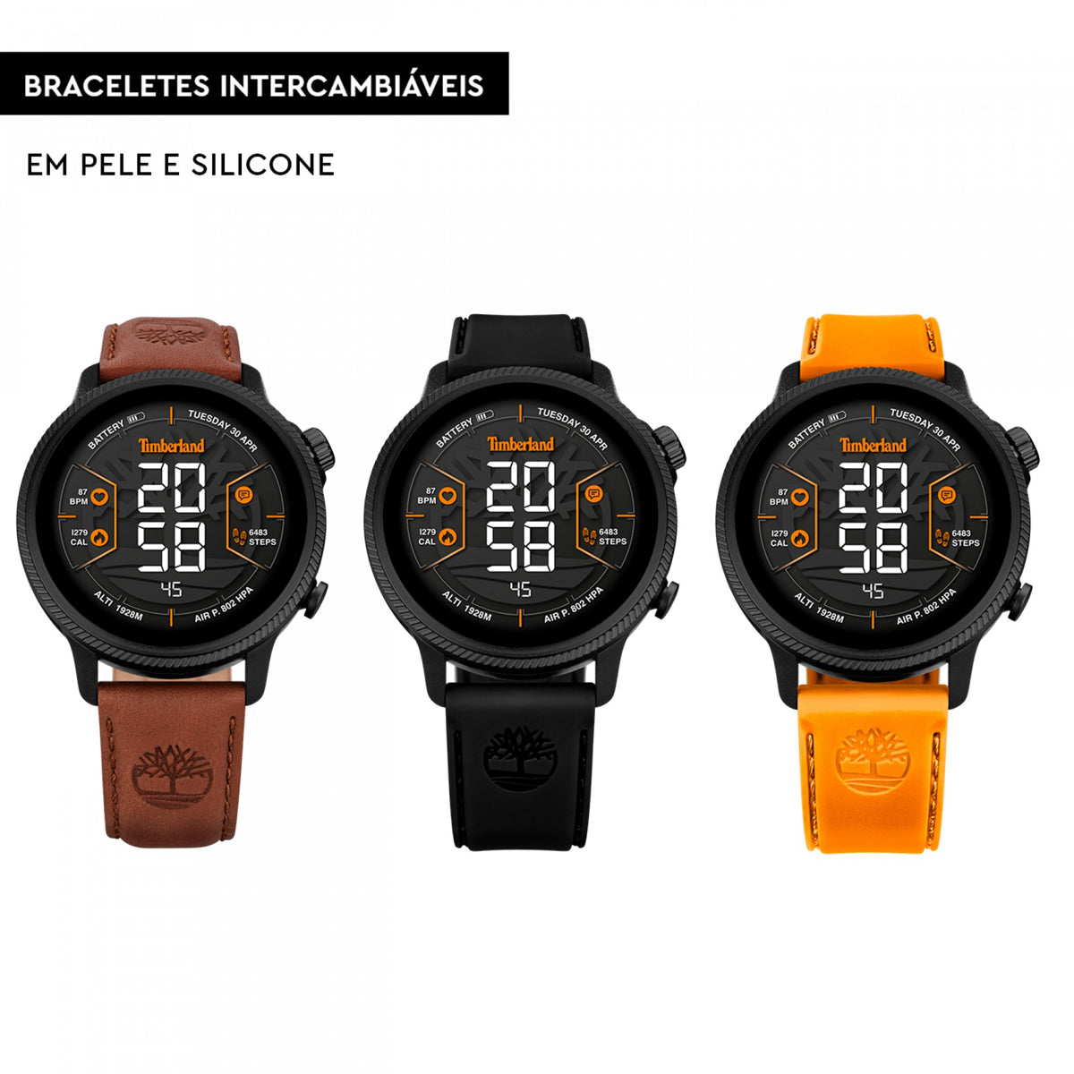 Timberland Multifunzione TDIGB00645X0 Pelle Nera