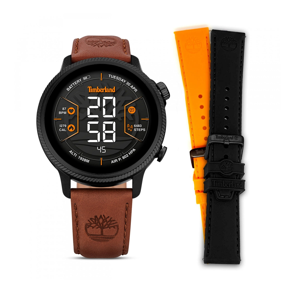 Timberland Multifunzione TDIGB00645X0 Pelle Nera