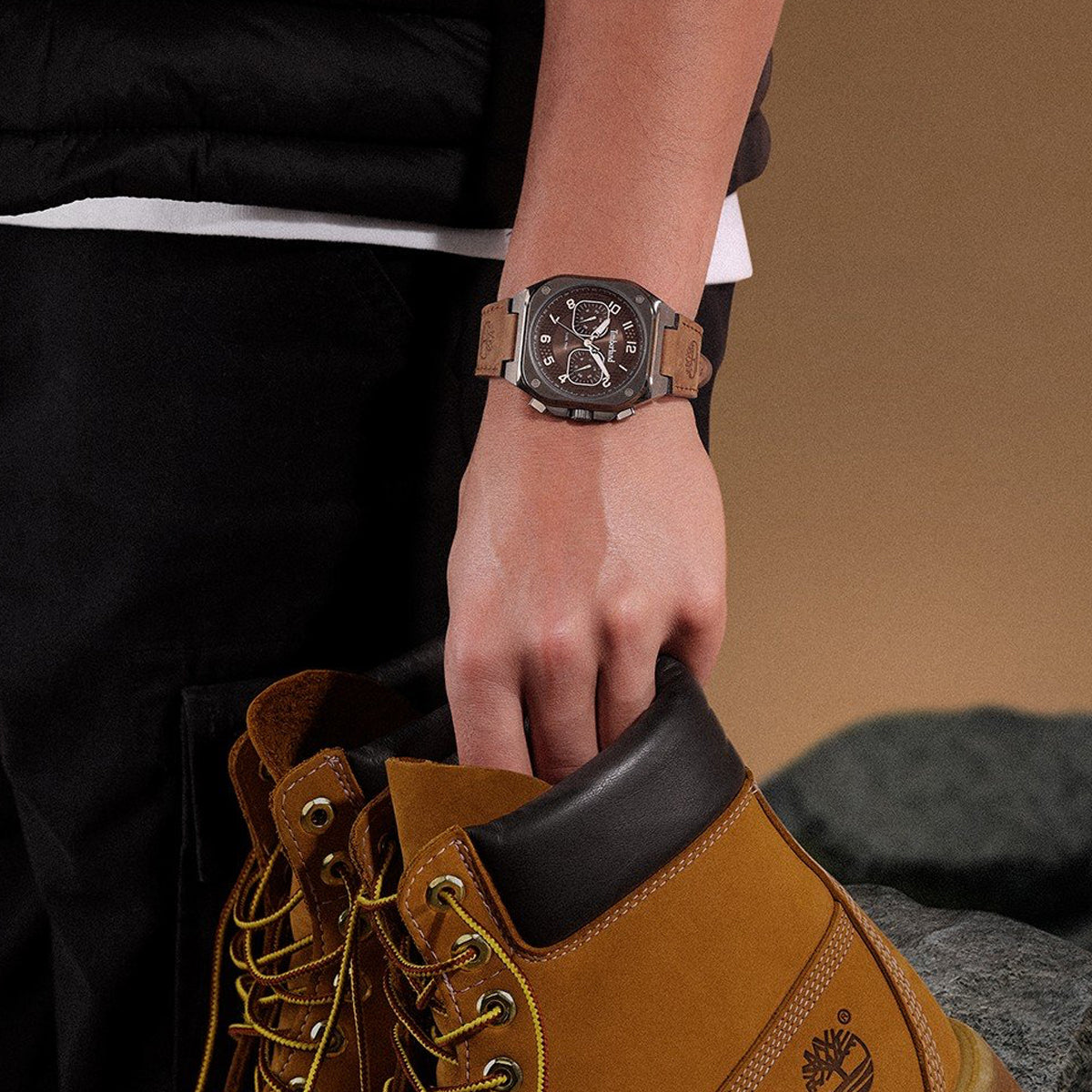 Timberland Solo Tempo TDWGF0055001 Pelle Nera