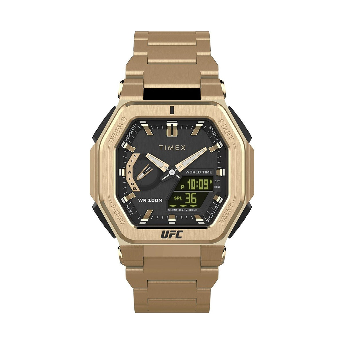 Timex Digital TW2V84500 Cronografo Resina Giallo