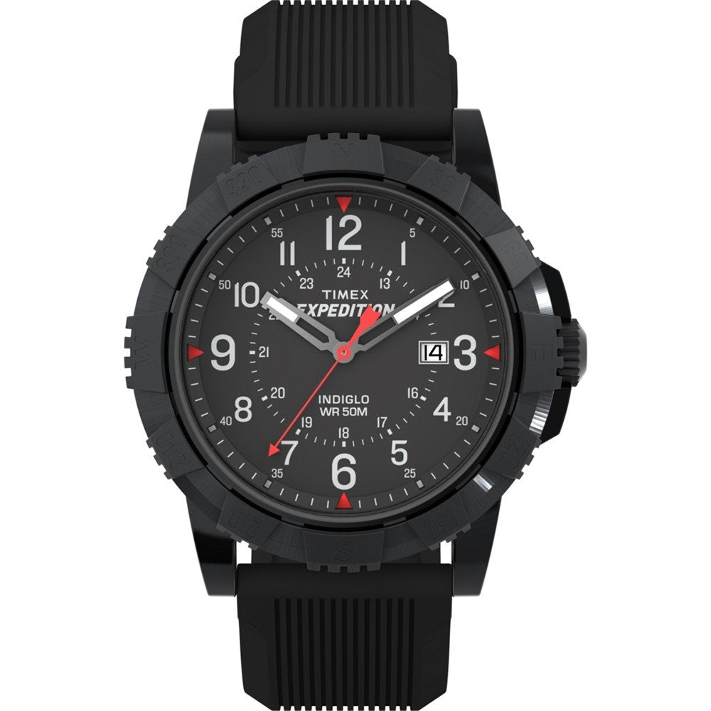 Timex Expedition Military TW4B32000 Acciaio Nero Indiglo