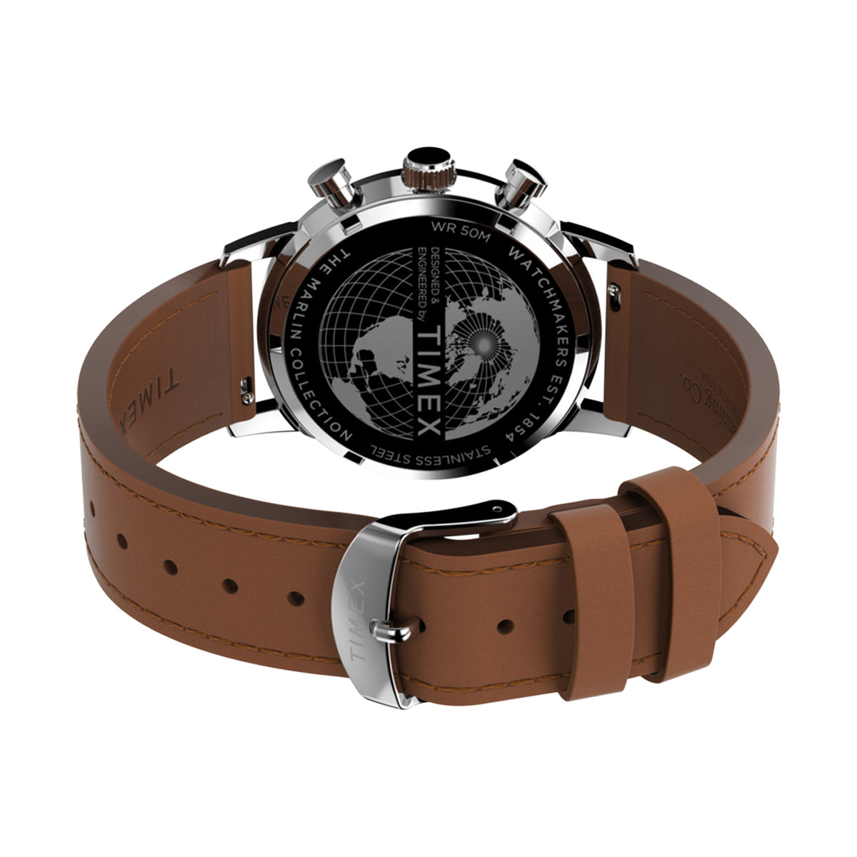 Timex Solo Tempo TW2W10100A Donna Acciaio Rettangolare