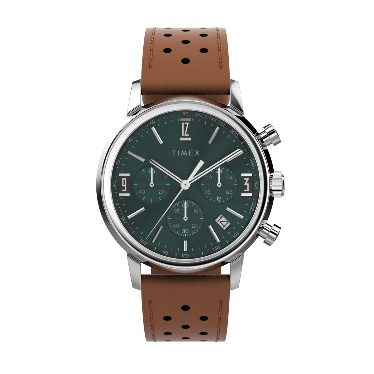 Timex Solo Tempo TW2W10100A Donna Acciaio Rettangolare