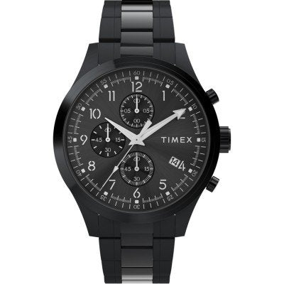 Timex Solo Tempo TW2Y01600 Pelle Blu Indiglo