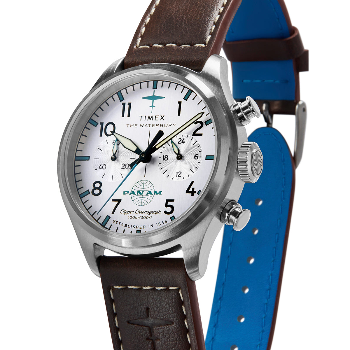 Timex Solo Tempo TW2Y38700 Donna Acciaio Bianco