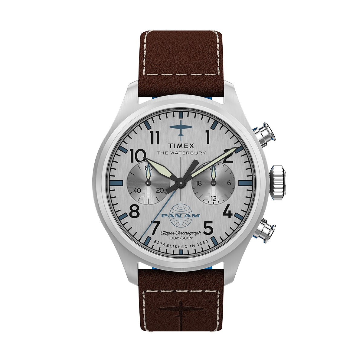 Timex Solo Tempo TW2Y38700 Donna Acciaio Bianco