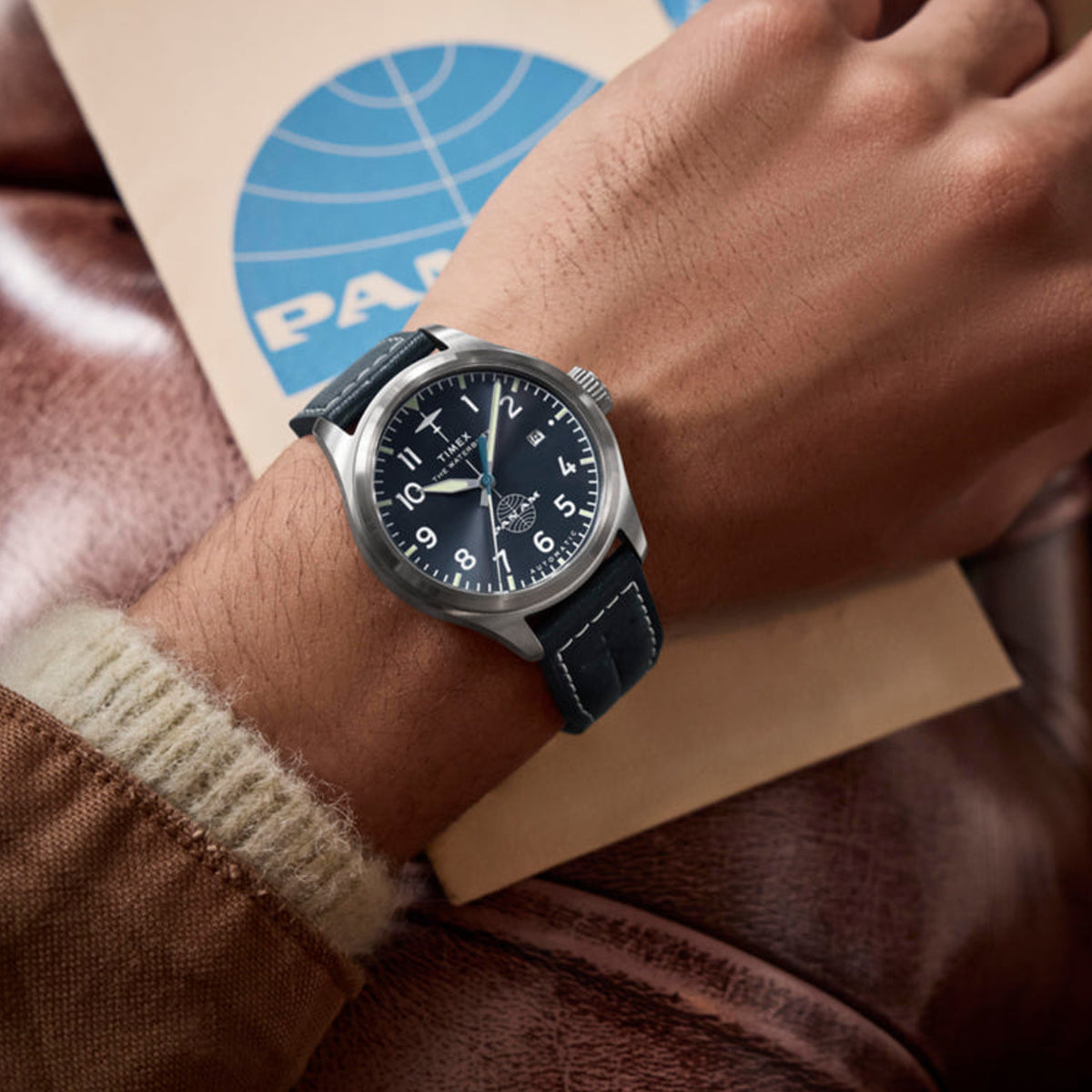 Timex Solo Tempo TW2Y38800 Donna Acciaio Blu