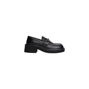 Tommy Hilfiger Jeans Black Leather High Heel Pumps