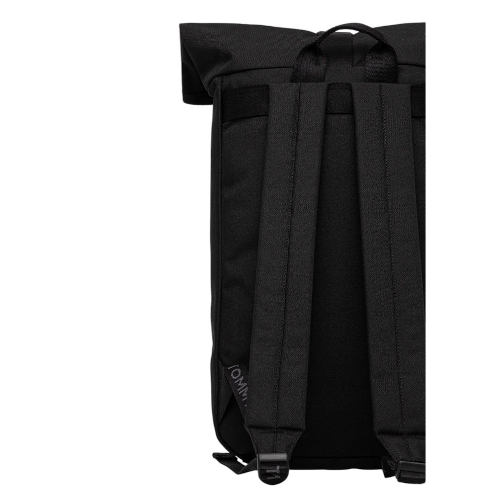 Tommy Hilfiger Jeans Black Recycled Polyester Backpack