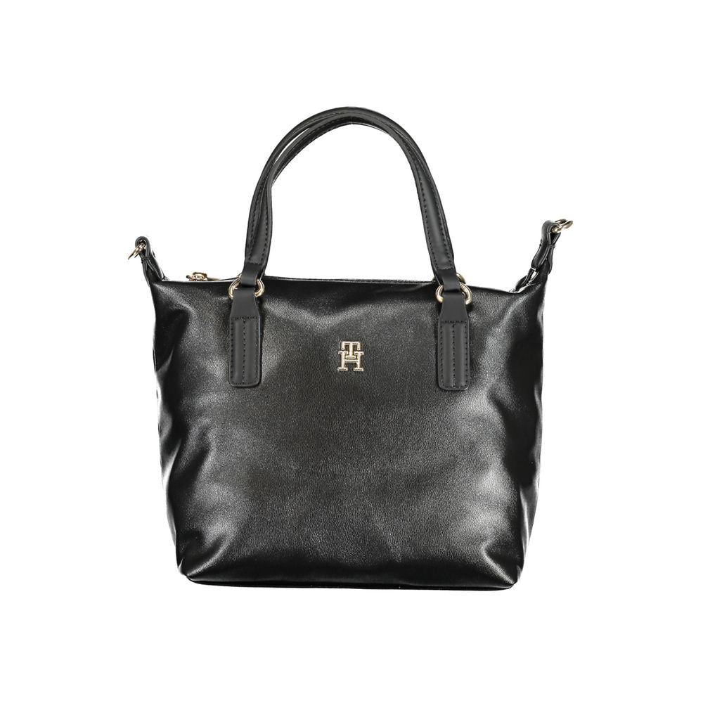 Tommy Hilfiger Black Polyester Woman Handbag