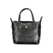 Tommy Hilfiger Black Polyester Woman Handbag