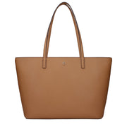 Tory Burch Brown Leather Shoulder Bag