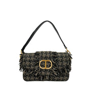Twinset Black PU Women Shoulder Bag