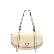 Twinset White PU Women Shoulder Bag