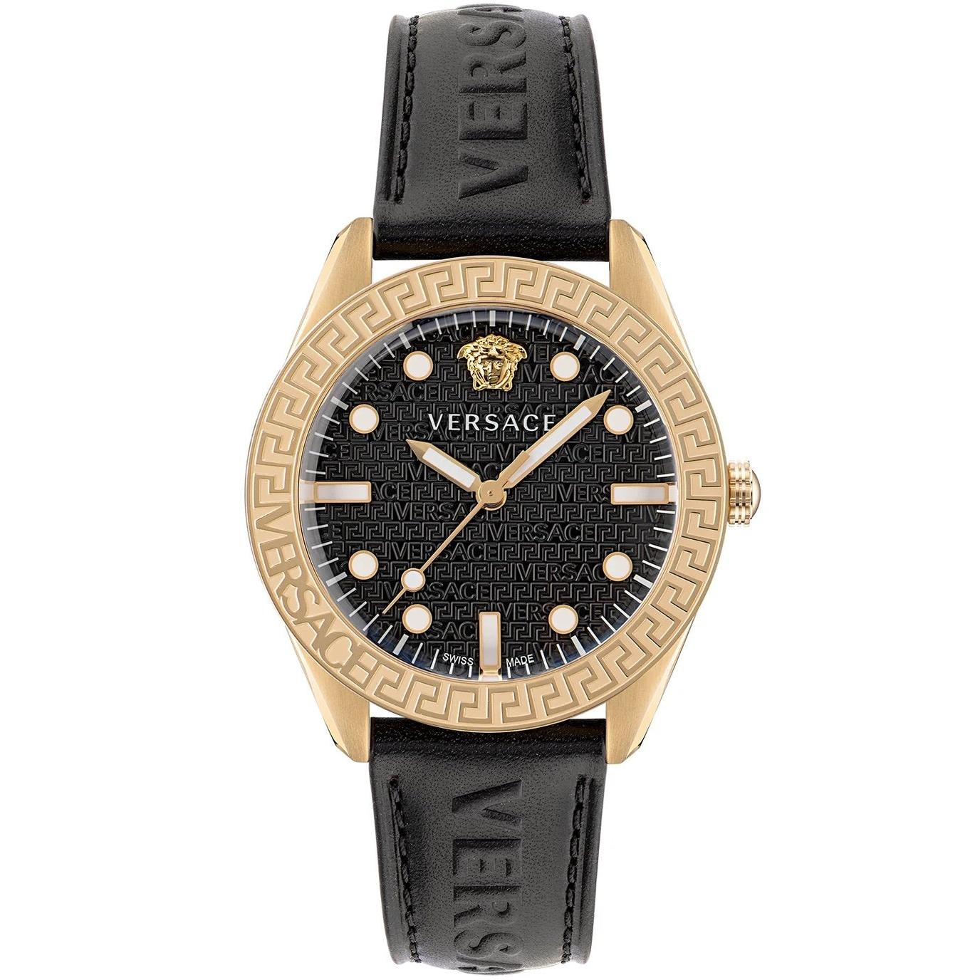 Versace Palazzo Empire VE2T00222 Women's Black Medusa Watch