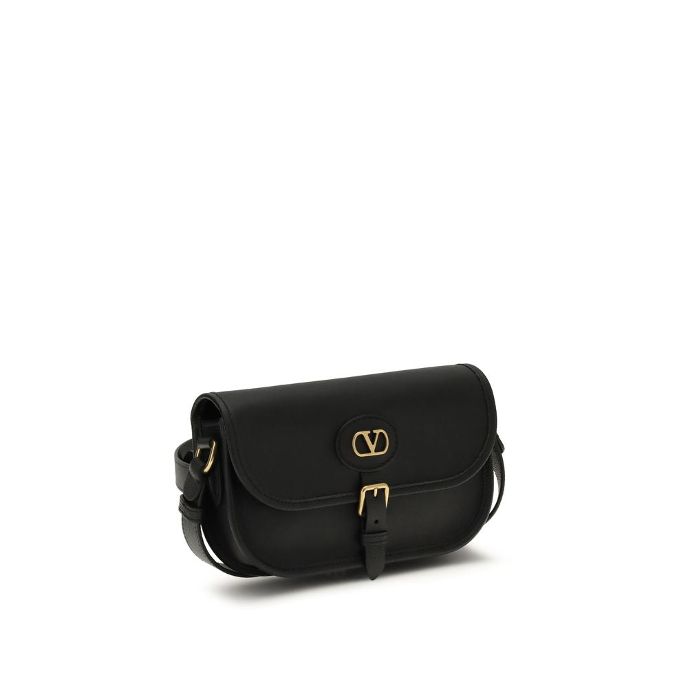 Valentino Garavani Antibes Borsa a Spalla Small in Pelle Nera