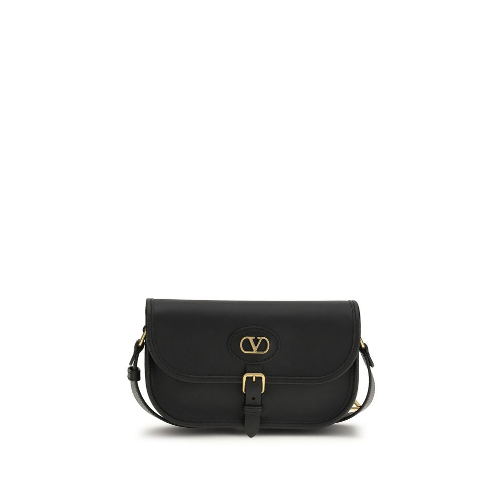 Valentino Garavani Antibes Borsa a Spalla Small in Pelle Nera