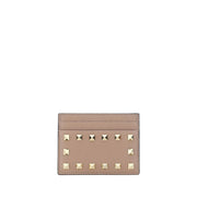 Valentino Garavani Pink Calf Leather Bos Taurus Wallet