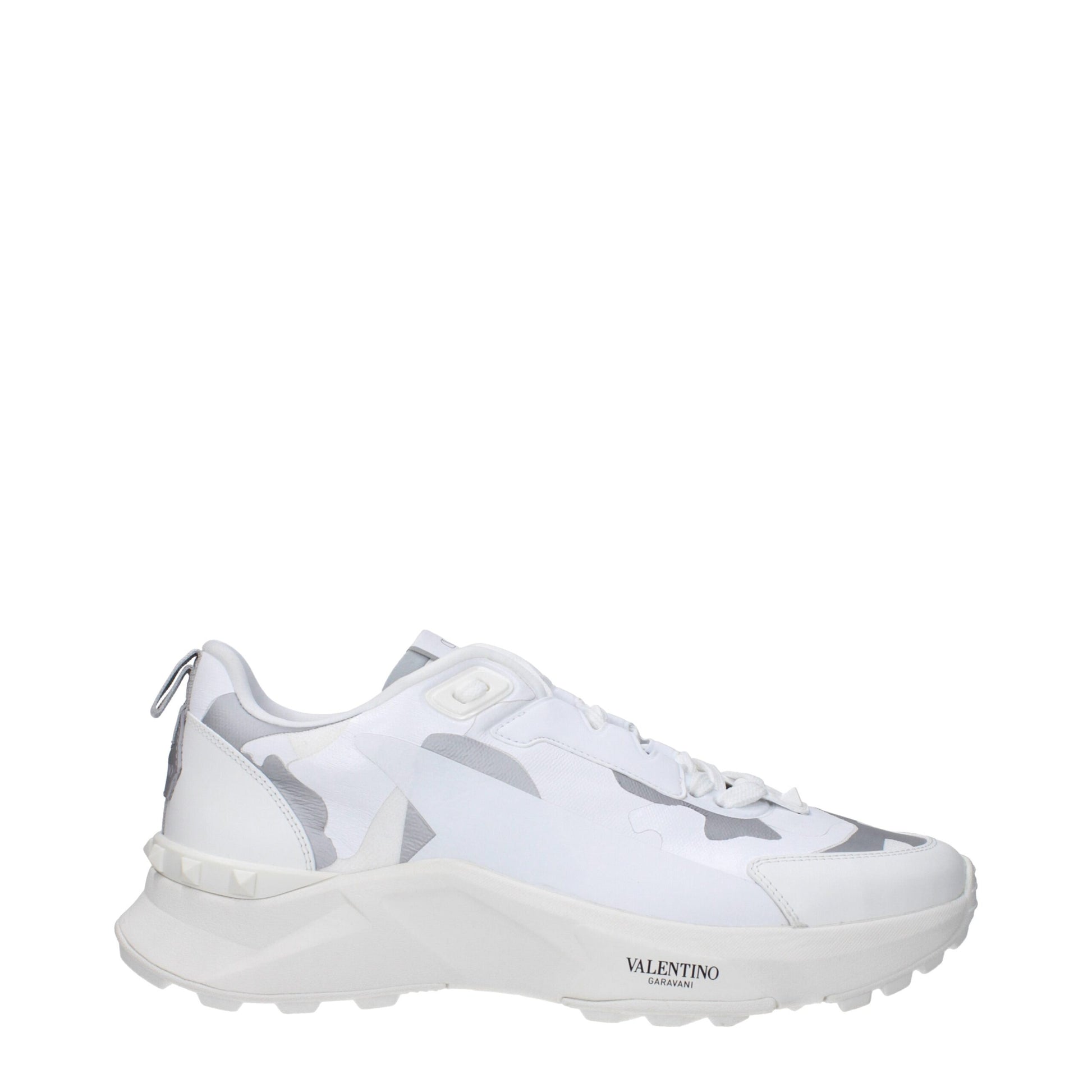 Valentino Garavani Rockstud VL7N Sneakers Uomo Bianche Borchiate