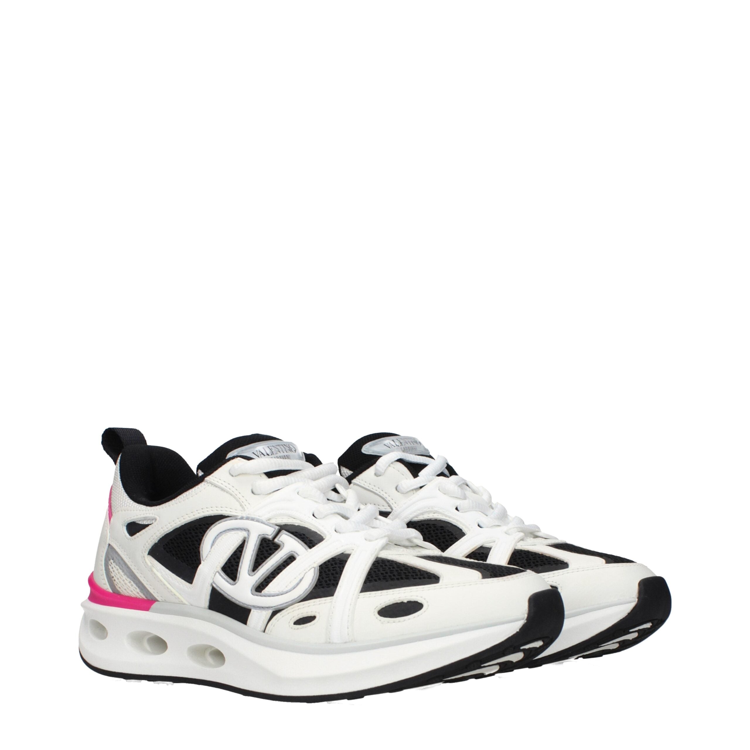 Valentino Garavani VL7N Sneakers Donna Bianche in Tessuto